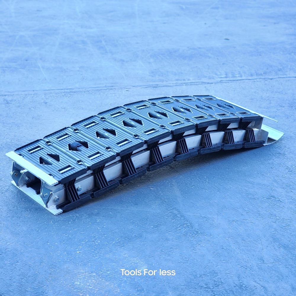 12 in. W x 90 in. L 750 lb. Capacity Hybrid S-Curve Centerfold Truck Loading Ramp (Includes 1 Ramp) (3086) 12 in. W x 90 in. L 750 lb. Capacity Hybrid S-Curve Centerfold Truck Loading Ramp (Includes 1 Ramp) (3086)